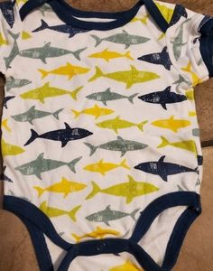 Baby Onesie Sharks